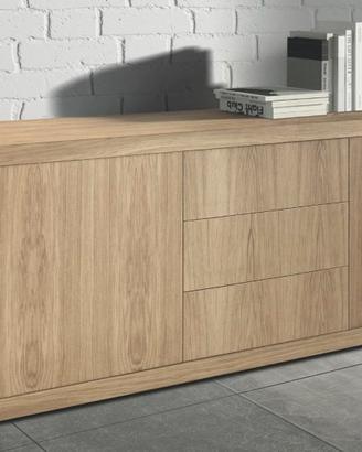 Mobili Rustici Credenza cd 212M Legno Moderna