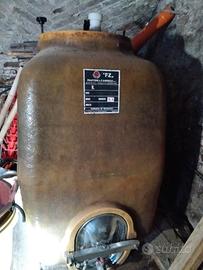 botte in vetroresina per vino 