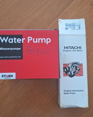 Pompa acqua e 2 bobine accensione bmw 520