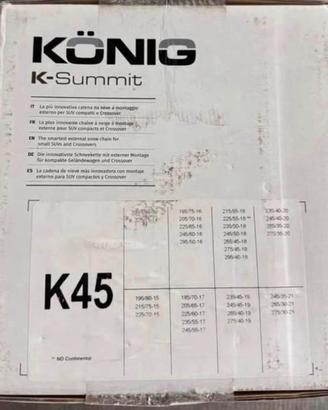 Catene da neve KÖNIG K-Summit K45