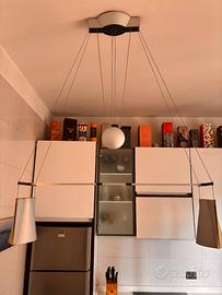 Tre Ci Luce Ko-No Luce a Sospensione Plafoniera