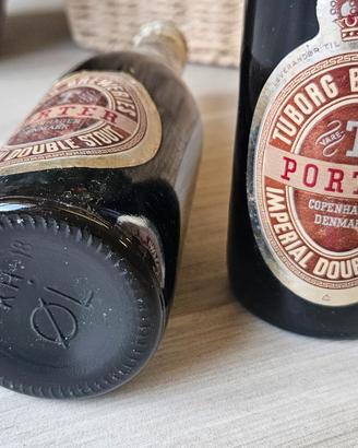 Birre Tuborg Porter Imperial Anni 70/80 sigillate