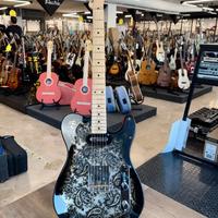 FENDER LIMITED MIJ BLACK PAISLEY TELECASTER