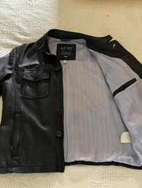 Giacca in pelle Armani