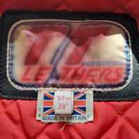 TT LEATHER MOTOCYCLE JACKET tg 38 UK (46/48 Ita)