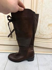 Stivali Donna Joyce Taglia 40 Marroni Cuoio