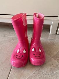 Stivali pioggia da bimba Chicco rosa n. 26