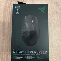 Mouse Razer  Naga V2 hyperspeed - Nuovo