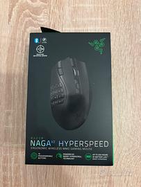 Mouse Razer  Naga V2 hyperspeed - Nuovo