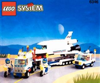 Lego 6346 Shuttle Launching Crew Classic Town 