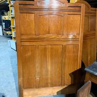 LETTO SINGOLO LEGNO ANTICO