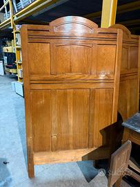 LETTO SINGOLO LEGNO ANTICO