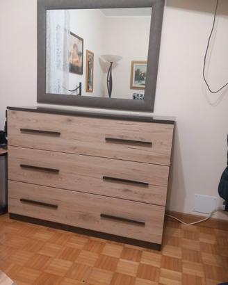 Trio mobili  camera da letto