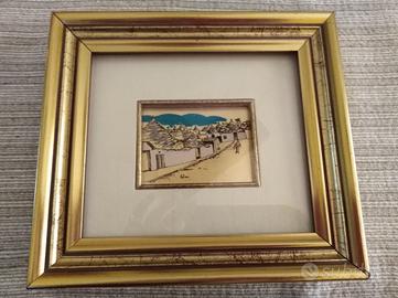 Quadretto decorativo Trulli di Alberobello