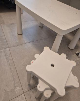 Tavolino ikea bambini