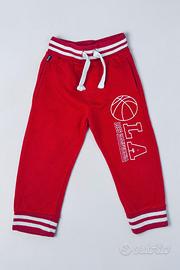 Pantaloni sportivi bambino rosso Terranova - 2/3 a