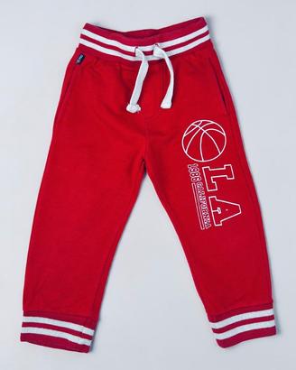 Pantaloni sportivi bambino rosso Terranova - 2/3 a