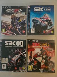collezione giochi moto ps3 originali
