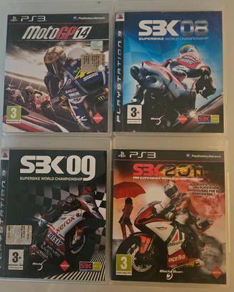 collezione giochi moto ps3 originali