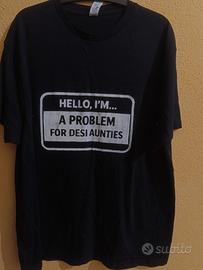 T shirt realizzata a mano con Serigrafia 