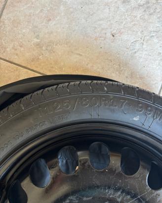Ruotino di scorta Mercedes GLA 125/80 R17