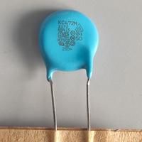 10X Condensatore Ceramico 4,7nF - 250Vac - X1Y2