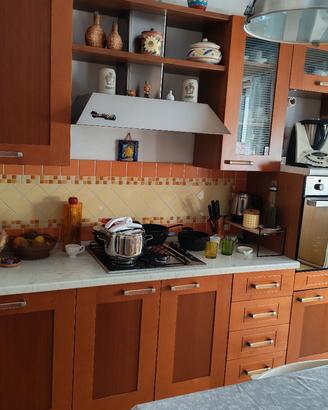 cucina  legno contemporanea
