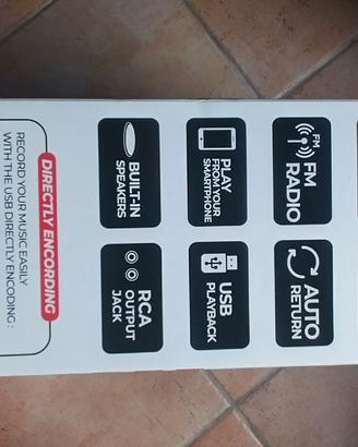 Giradischi Aiwa All in one