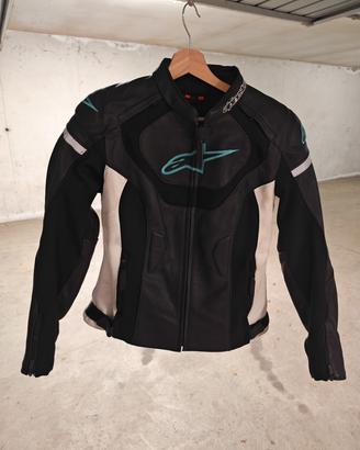 giacca moto donna tg 48