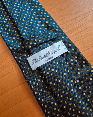 Cravatta Roberto Biagini 100% seta - Made in Italy
