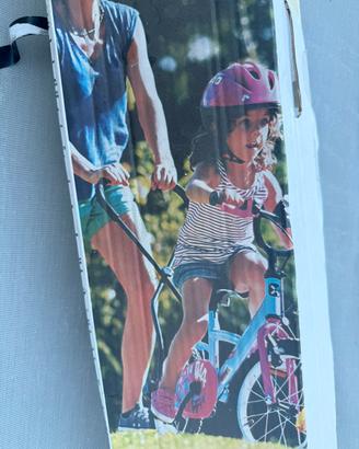 maniglia di spinta per bicicletta da bambini