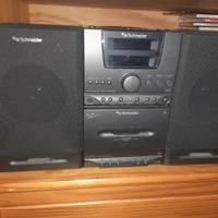 Radio cd mangiacassette con telecomando