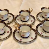 DELIZIOSE TAZZINE PORCELLANA ROYAL SAXE