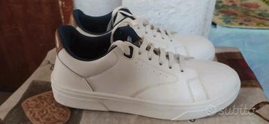 Sneakers bianche e blu - Scarpe sportive