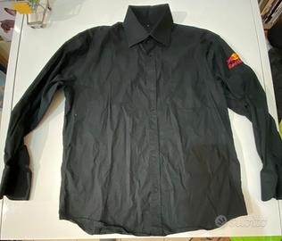 camicia red bull nera taglia M