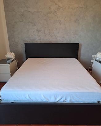 Letto Ikea Malm Nero