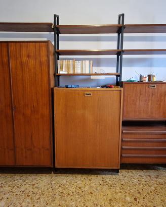 Mobile scuro componibile anni 60