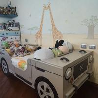 Letto a jeep per camera bambini _ 90x190/200 cm
