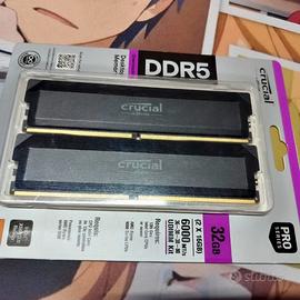 RAM 32GB 6000mhz cl 36 (solo per assemblaggio)