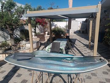 canoa in vetroresina 