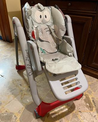 Seggiolone Chicco Polly 2 Start Elephant