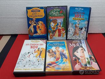 Cassette video vhs cartoni WALT DISNEY