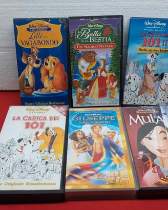 Cassette video vhs cartoni WALT DISNEY