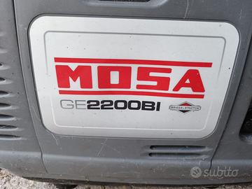  Generatore corrente Mosa GE 2200 BI