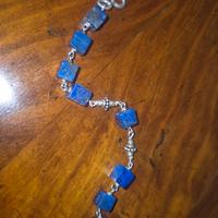 bracciale lapislazzuli e argento 925