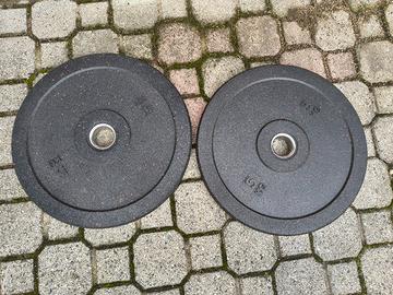 pesi olimpici gommati