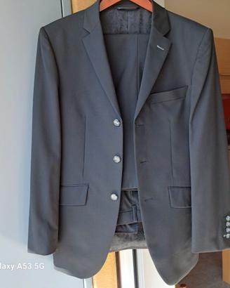 VESTITO COMPLETO DI GIACCA E PANTALONE - NERO