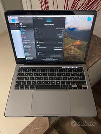 APPLE MACBOOK PRO 13" 2020 M1 SSD 256GB RAM 8GB