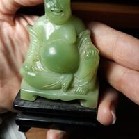 Buddha budda giada verde antico