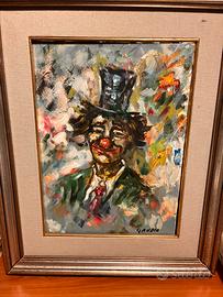 Dipinto olio  originale Gaudio